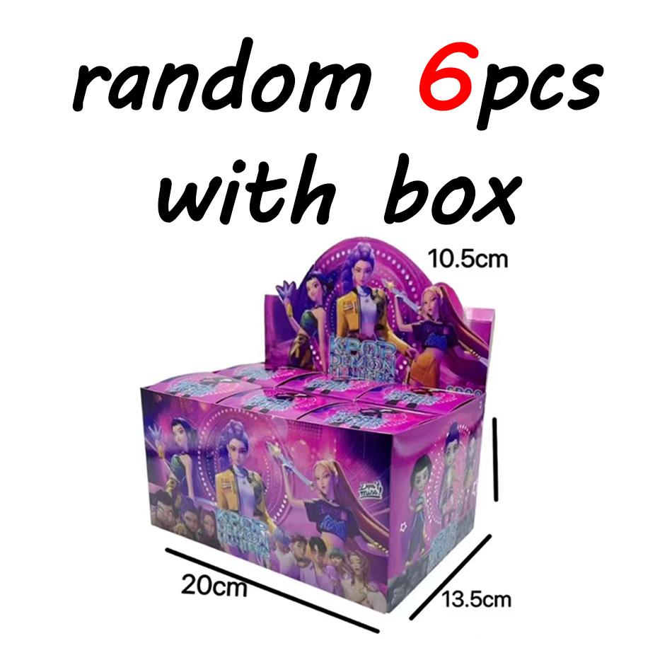 Anime Kpop Demon Hunters Figure Model Toy  Peripherals Blind Box for Kids Collection Figurines South Korea Fan Gifts