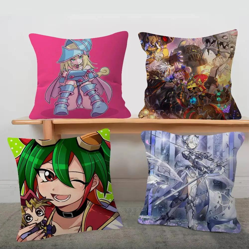 Anime YuGiOh Office Cushion Pillowcase Car Cushion CoverXCM Lumbar Pillowcase Sofa Pillowcover