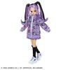 TAKARA TOMY Cooles DX Casual Lila Kleid Rollenspielzeug für Kinder ab 3 Jahren Licca-chan Puppe, Kuromirika-chan & Set, Anziehen