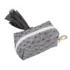 Ostrich Grain Surface Dog Poop Bag Dispenser Leash Hanging Bag  Daily Dog Walking