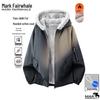 Men's Winter Hooded Faux Fur Padded Jacket