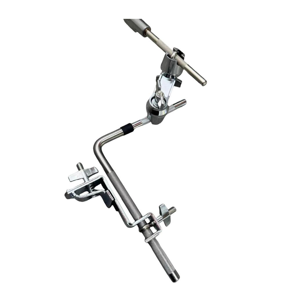 Hi-Hat und Becken Verlängerungsständer mit Klemme und Verbinder für Jazz-Schlagzeuge