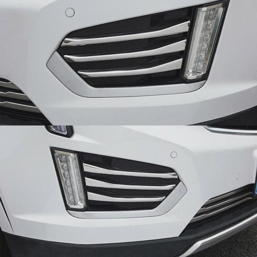 Cubierta De Luz Antiniebla Delantera Para Coche Accesorio De ABS Cromado Para Cadillac XT5 2016 2017-2021