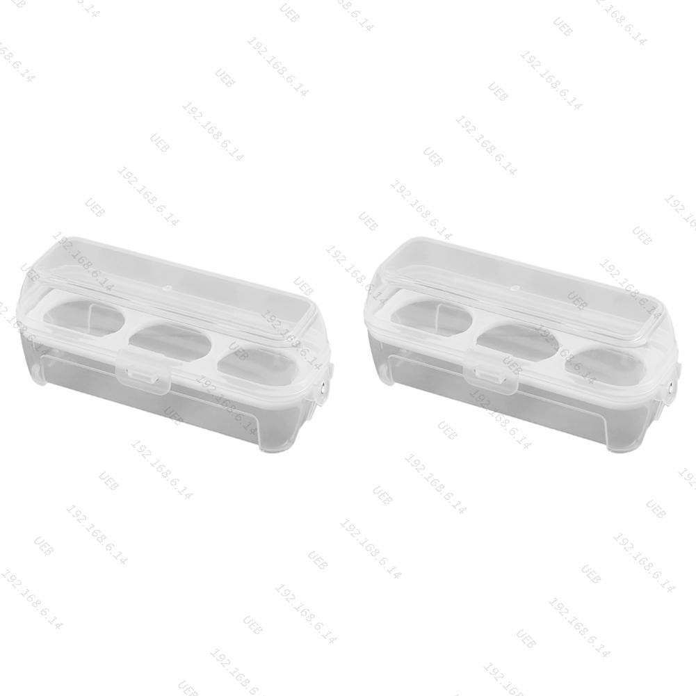 Przenośny Pojemnik na Jajka Odporny na Wstrząsy 3/4/8 Komór Pudełko na Jajka Przezroczysty Organizer Kuchenny na Kemping Piknik na Zewnątrz