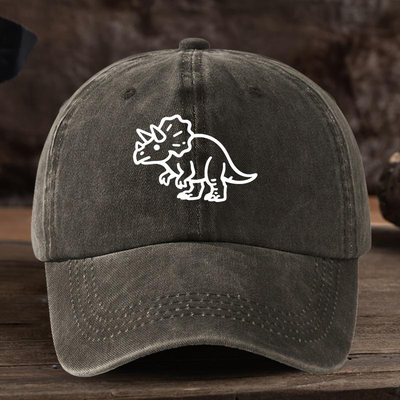 

Fun Animal Print Baseball Hat Unisex Outdoor Fashion Versatile Duck Hat Trend коричневий