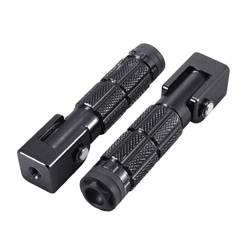 

2 шт. M10 подножка для мотоцикла передняя задняя подножка педаль аксессуары для модификации мотоцикла 90 градусов фиксированная складная - подножки