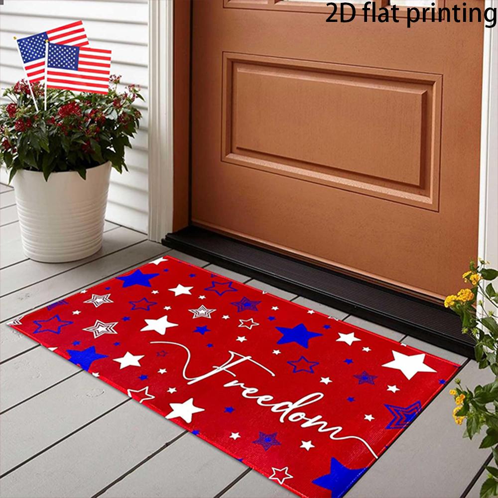 

2D FLAT/1pc Seasonal Welcome Door Mats Collection ,Suitable for indoor and outdoor doorways, door mats for decoration. 40cm x 60cm