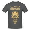 Short Sleeve Custom T-shirt Kingdom of Morocco Royaume Du Maroc Awesome T Shirt O-neck Cotton Graphic Men Clothing Oversized Tee
