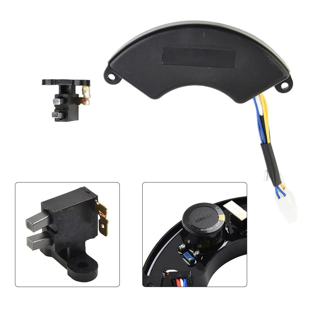 AVR Automatic Voltage Regulator For 3Kw-8Kw Generator Rectifier Half Moon Style