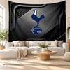 Arazzo da Parete Tottenham Hotspur, Appeso a Parete in Tessuto Morbido, Sfondo Decorativo per Camera da Letto Arte Murale per la Casa