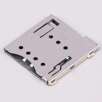 Mup-C792 Micro Sim Card Connector Patch Self-Piercing 6+1 P Sim Card Slot Socket