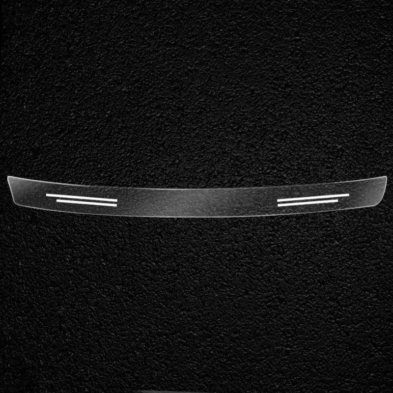 Car Rear Bumper Load Edge Protector Stickers For Skoda Octavia MK2 MK3 2 3 A7 Fabia Karoq Kodiaq Superb Rapid Kamiq Scala Yeti JT3