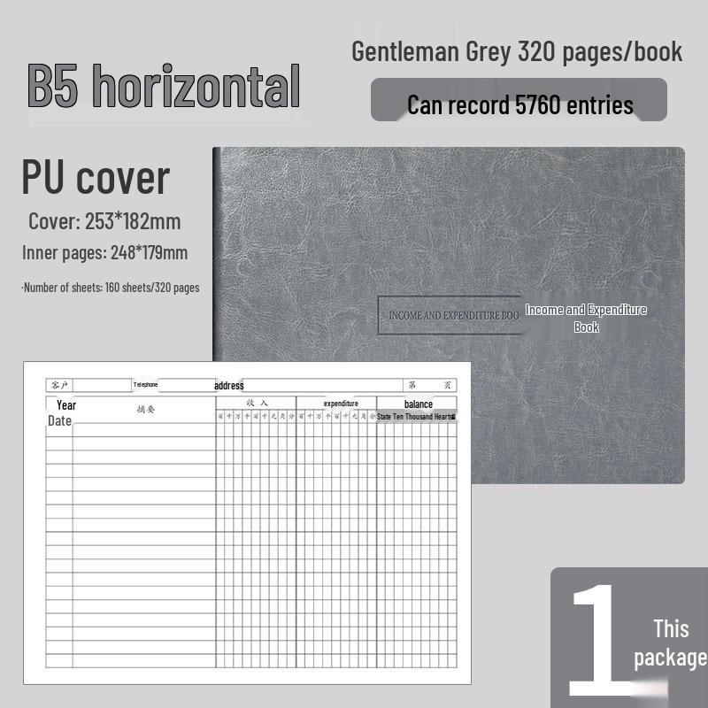 Subsidiary Ledger: Income & Expenditure Accounting Book for Business