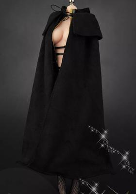 Figurine ZY5044 Belle Reine SM Sexy Ensemble Manteau Cuir et Bas et Tête Pas [TOYBARJAPAN] Accessoires 1/6/ZYTOYS Manteau, Vêtements, (Corps