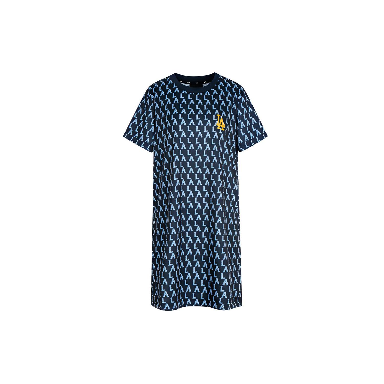 

New MLB Base Logo Dress Women s Blue 31OPM1031-07N XS