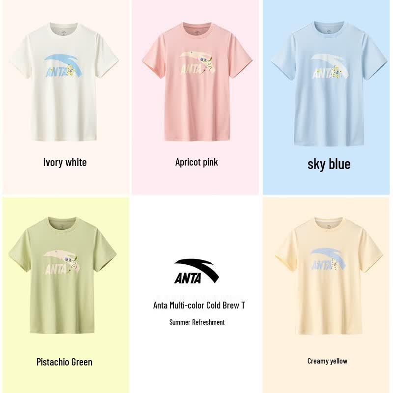 Anta Women's Cold Brew Short-Sleeve T-Shirt