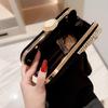 Women Evening Handbag Small Phone Wallet Purse Shoulder Bag Detachable Chain