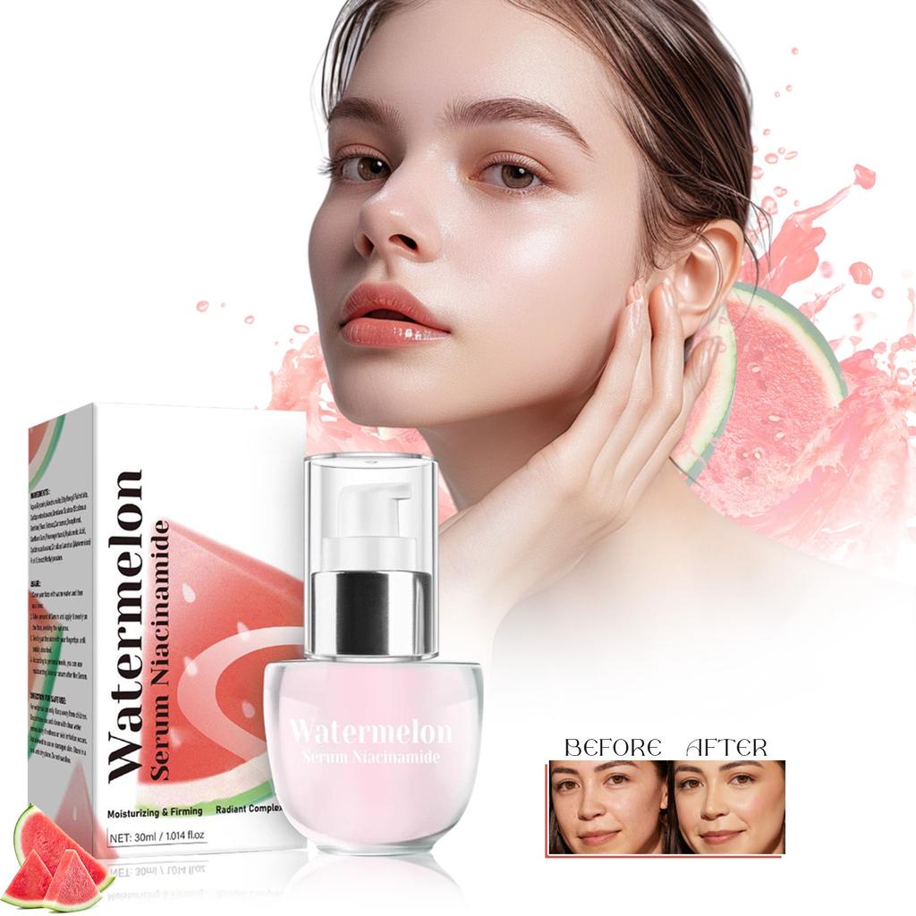 Watermelon Serum, Moisturizing Serum, Evening Out Skin Tone And Improving Dull Serum, Light Texture 30ML