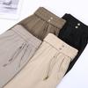 Summer 2026 Mom's Wide-Leg Drape Pants - Lightweight, Loose, Straight-Leg for Middle-Aged and Elderly Women