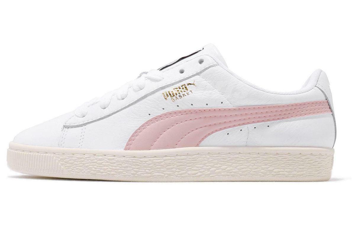 Puma Basket Classic LFS  White Bridal Rose  42.5