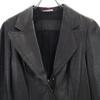 MAX&CO leather jacket 42 Dark brown Women Used