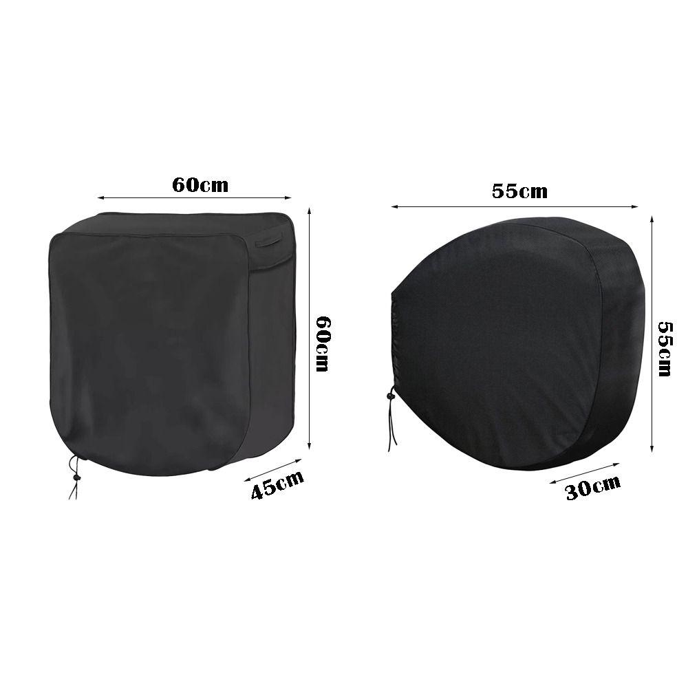 Black Insulated Hose Cover 210D Oxford Cloth UV Resistant Extendable Hose Cover Durable Waterproof Hose Reel Protect Cover