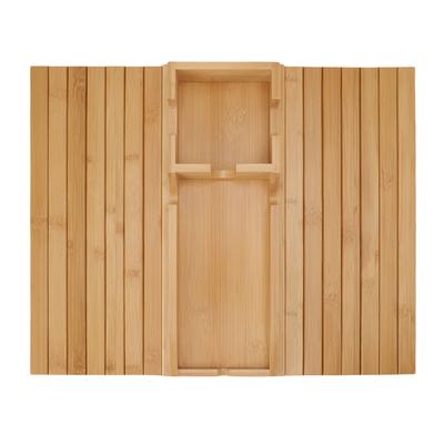 Sofa Armablage Holz Doppelte Verwendung Abnehmbar Faltbar Couch Armlehntisch für Getränke Snacks