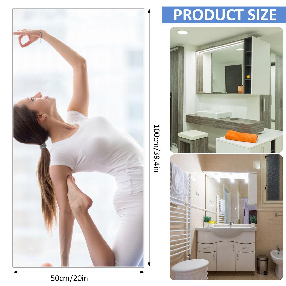 

Самоклеящиеся гибкие зеркальные наклейки для украшения дома, можно резать, DIY, ручная работа, декоративная зеркальная панель, гибкое зеркало на стену