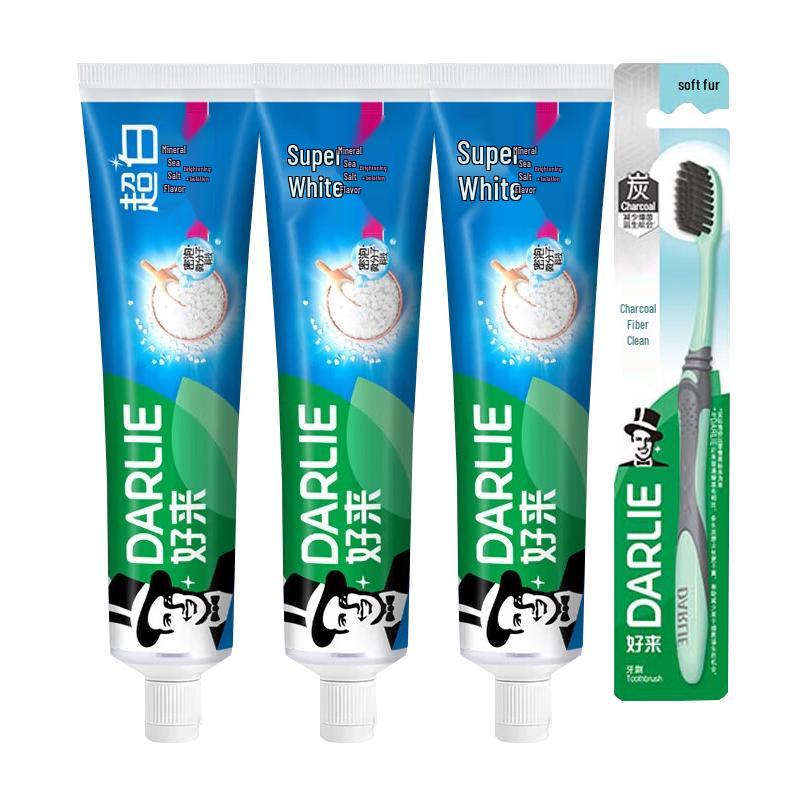 DARLIE Mineral Salt Whitening & Gum Care Toothpaste Set