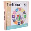 Montessori Wooden Children's Educational Clock & Maze Toy