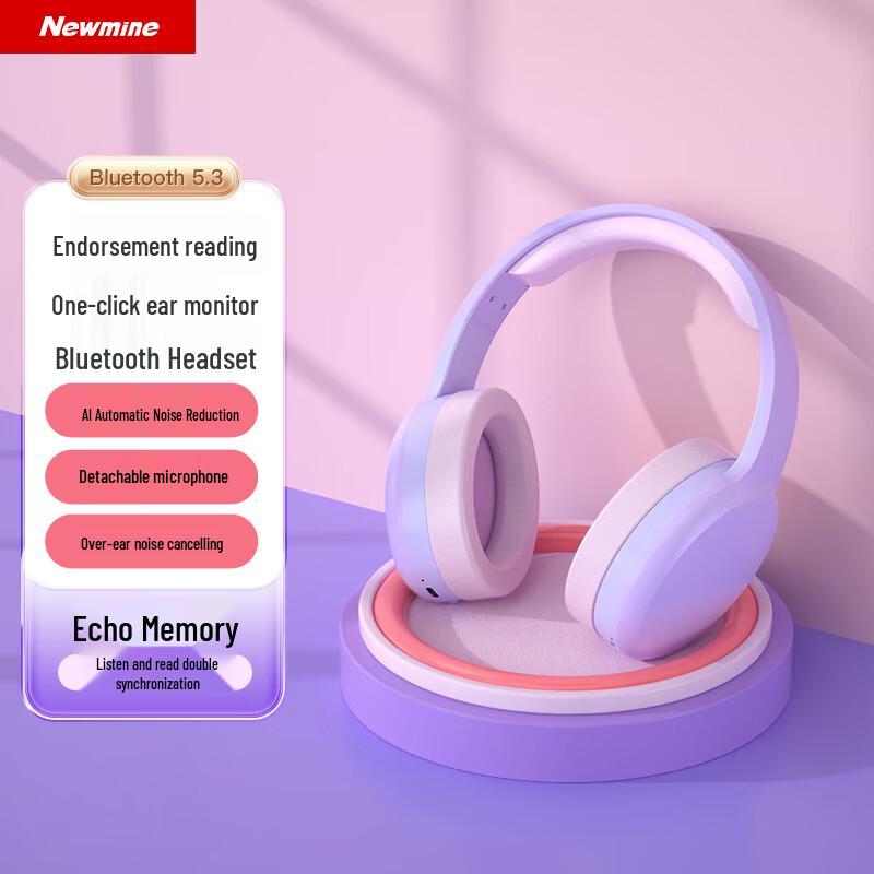 

Newmine TB205 Wireless Over-Ear Headphones