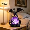 Fantasy Drache Nachtlicht USB-betrieben LED-Licht, Dekoration im Gothic-Stil, Wohnzimmerlampe Nachttisch Schreibtisch für Feiertagsatmosphäre, Heimlaterne