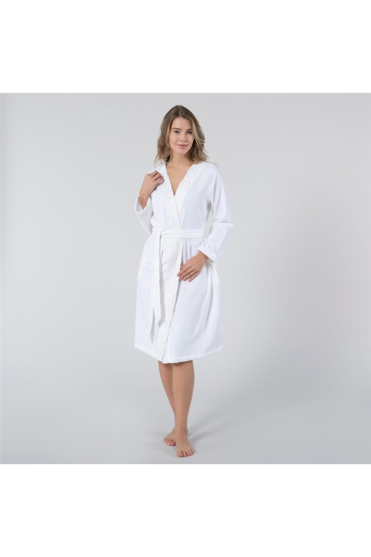 

Халат женский Border Белый..