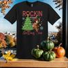 Rockin Around The Christmas Tree T-shirt T Shirt Men Women Unisex Tshirt SY722