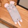 Large Capacity Cute Cartoon Hamster Plush Pencil Case for Kids