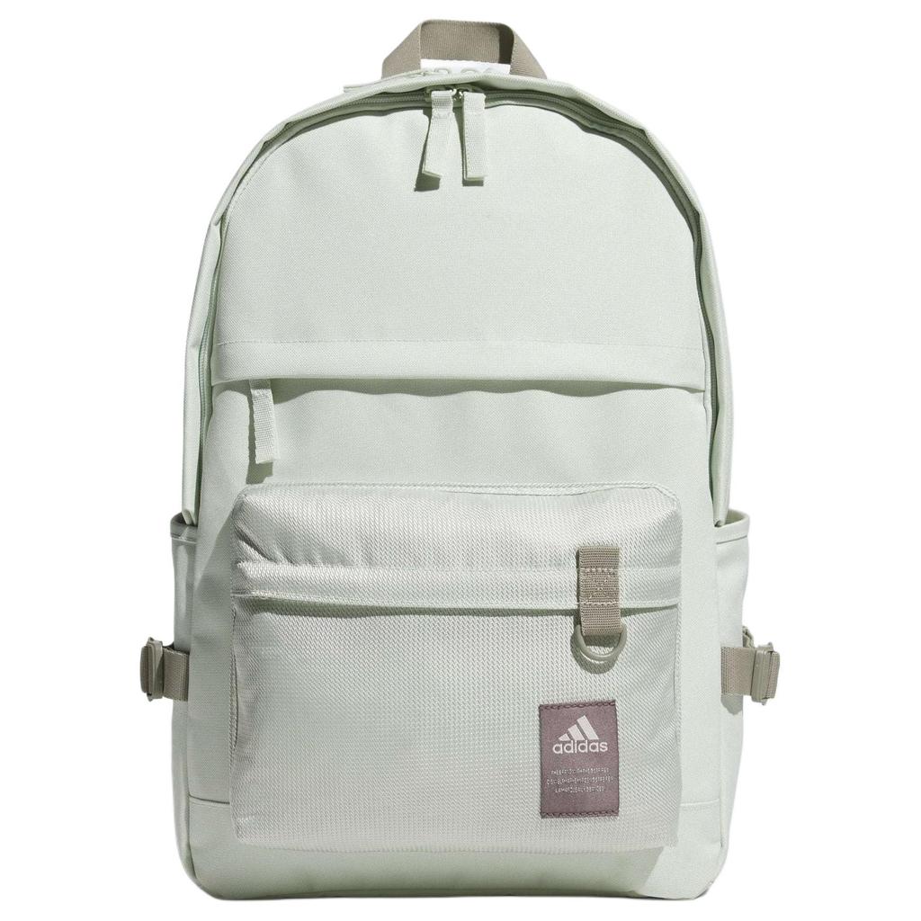 Adidas Must Haves Material Large Capacity Versatile Recycled Polyester Backpack Unisex Backpack Linen-Green JF1198