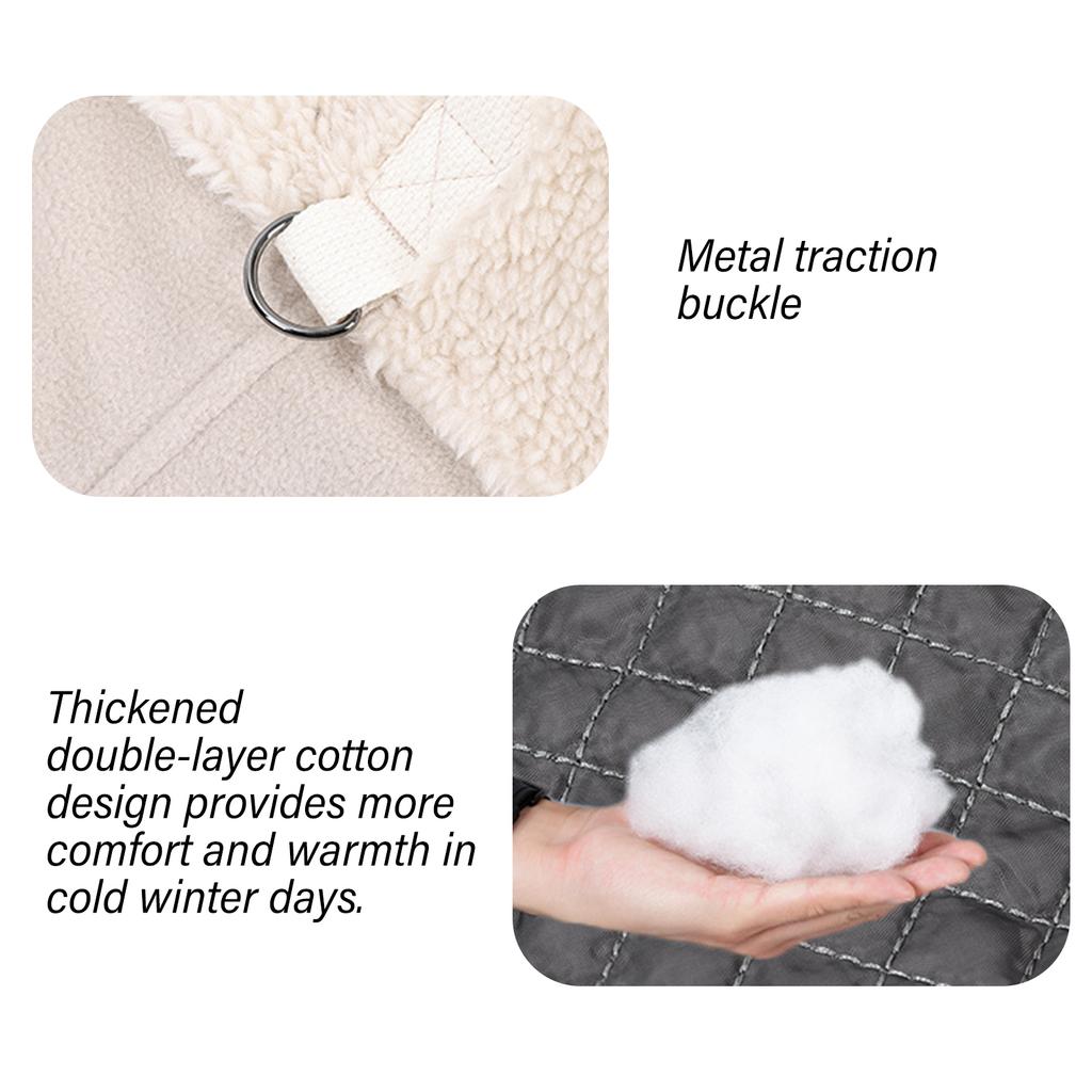 Dog Furry Plain Furry Vest for Medium Large Dogs Soft Solid Color Apparel Thick Coat Pullover Winter Pajamas