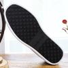 Men's Old Beijing Slip-On Shoes - Breathable, Wormwood Fabric, Non-Slip, Wear-Resistant, Thick-Soled, Black Work Shoes, Large Sizes Available