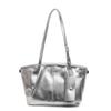 Minimalist Pu Bag For Women With Zipper Closure And Inner Pouch For Daily