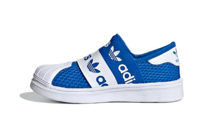 

Adidas Originals Superstar Collection Smr 360 I Breathable Low top Toddler Shoes Blue Infant And Toddler FV7606 22