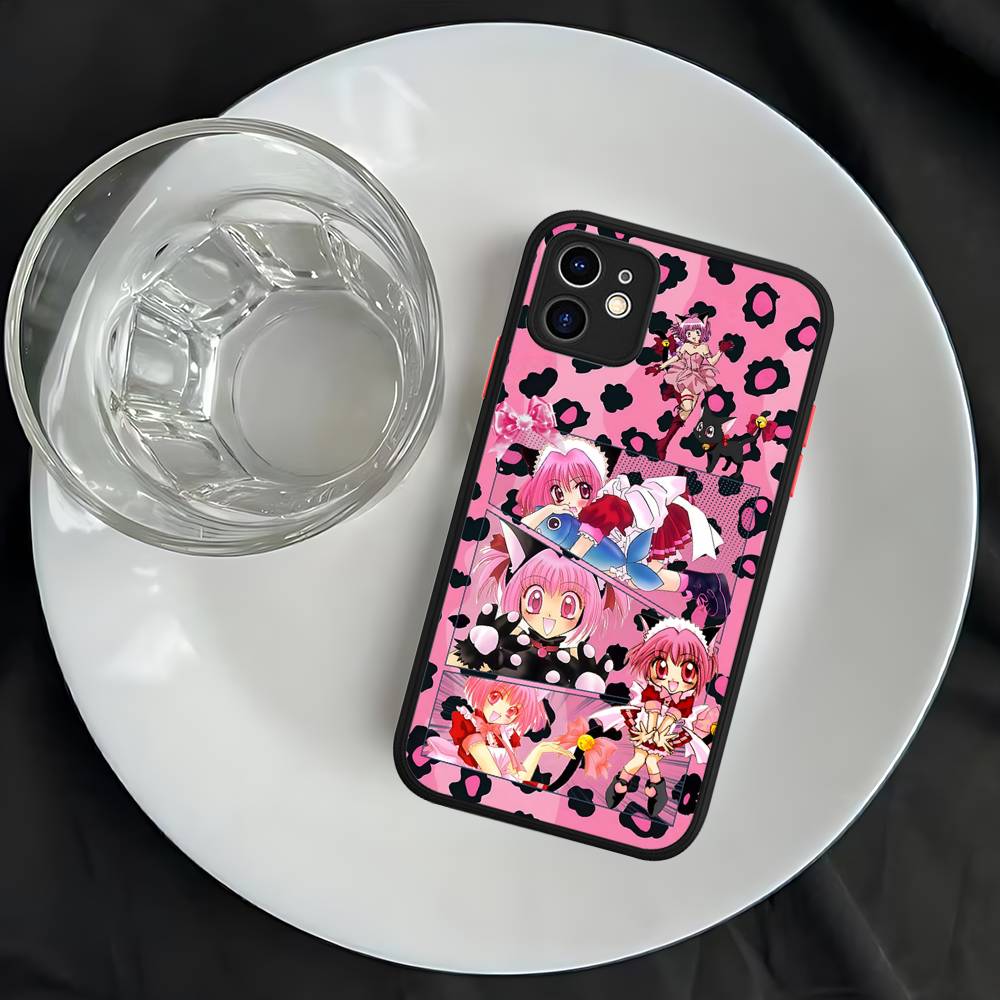Tokyo Mew Mew Anime Phone Case For IPhone 16e 16 15 14 13 12 11 Pro Max X XS Max Plus Matte Clear