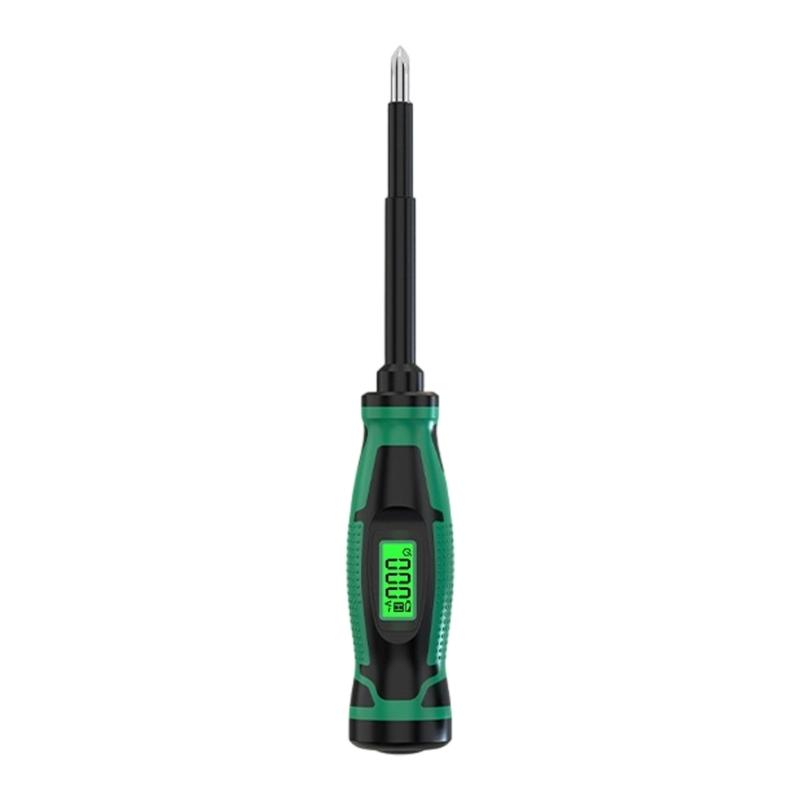 Compact Design Ergonomic Handle Electric Screwdriver Featuring Digital Voltage Tester Lightweight for Home Auto Repair
