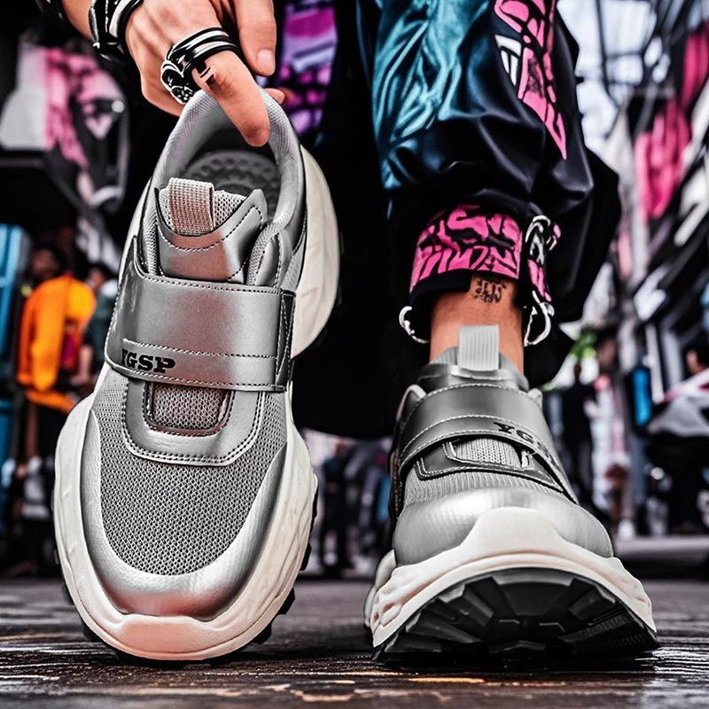 Mens Casual Sneakers Breathable Comfort Mesh Running Shoes Mens Outdoor Non-slip Hiking Outdoor Climbing Shoes Zapatillas Hombre