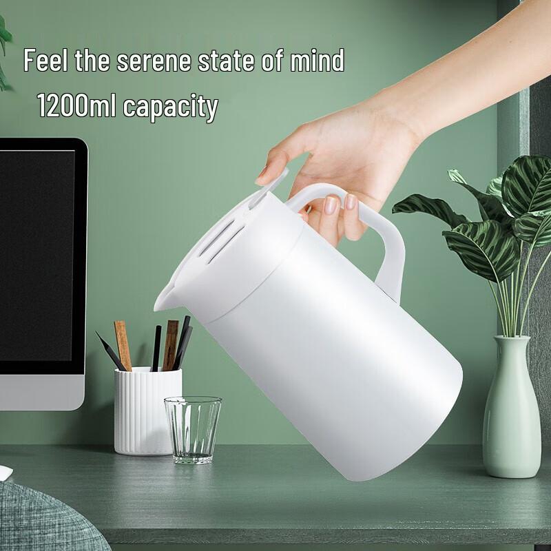 Tiger Brand 1.2L Stainless Steel Vacuum Thermos Pot