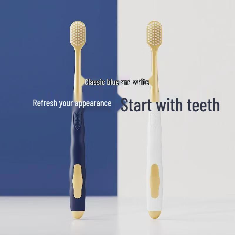 HANDUNYOU Soft Bristle Wide Head Toothbrush