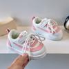 Children's board shoes 25 autumn new boys' sports shoes girls' casual shoes medium and small children's soft-soled breathable white shoes