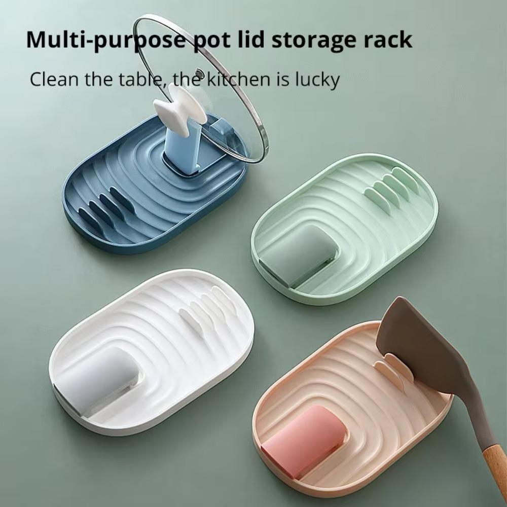 New Polychrome Storage Rack Practical Non-slip Pot Lid Rack Multifunctional Kitchen Supplies