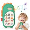 TeamSky Baby Popular Cell Phone Educational Toddler Birthday Dinosaur Battery Adjustable English For 6 1 Year 2 Year Half Screwdriver Japanese