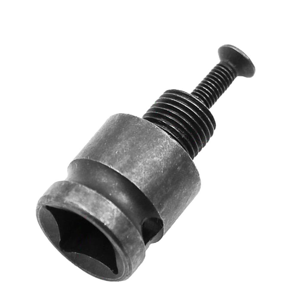 Chuck Converter 1/2 '' Drill Adapter with Screw-gray