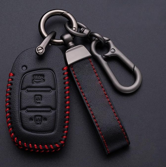 3 Button Soft Car Key Case For  Ix35 I40 I20 I10 Tucson Elantra Creta Sonata Ioniq Accent Creata Smart Remote Fob Cover